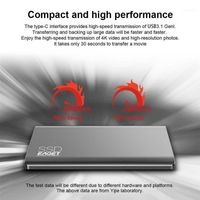 Wholesale Eaget M1 Type C External SSD TB High Speed USB Portable Hard Drive Solid State For Phone Laptop11