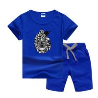Wholesale VS Brand Luxury Designer Children Summers Clothing Sets Printing Logo Kids Boy Girl Short Sleeve T shirts and Pants Suits Fashion Tracksuits Outfits