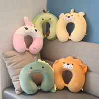 animal shaped pillows kids 2022 - Pillow Airplane For Kids Memory Foam Animal U-Shaped Head Neck Support Resting With Washable Cover Gifts Children