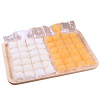 Wholesale Coolers Disposable ice bag Kitchen Tools summer self sealing lattice bags food freezing passion fruit artifact mold WY1361