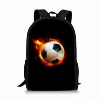 Wholesale Backpack Art Cool Basketball Football Suitable For Little Boys And Girls Children s Schoolbag Printing d
