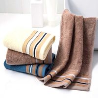 Wholesale Towel cm Bamboo Fiber Quick dry Soft Microfiber Absorbent Beach Bath Towels Kitchen Clean Solid Color Toallas De Baño
