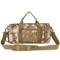 Wholesale Camo Tactical Shoulder Bag Men Sports Bucket Duffle Molle Handbag Waterproof Camping Hunting Travel Mochila Duffel Bags