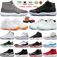 Wholesale Jumpman Cool Grey Basketball Shoes s Velvet Animal th Concord Bred Low Legend Blue High og UNC Space Jam Mens Womens Sports Sneakers Trainers XI With Box