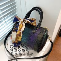 Wholesale Shoulder Bags Snake Pattern Leather Ladies Bag Color Gorgeous Soft PU Strap Adjustable Party Girl Shopping Handbag