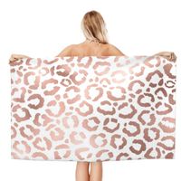 Wholesale Towel Chic Rose Gold Beach Towel XL Bath Personalized Design Sand Cloud Luxury Towels Bathroom