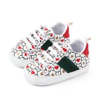 Wholesale Baby Shoes Designers Newborn Boys Girls First Walkers Kids Toddlers PU Sneakers Months