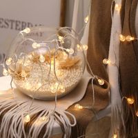 Wholesale Strings Led Bubble Ball Crystal Light String Indoor Romantic Decoration Lantern Window Christmas Outdoor Flashing