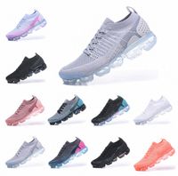 Wholesale 2021 Men Women Fashion Airmax vapormax Cushion Fly Running Shoes Dusty Cactus light cream beige gold Shock Racer For Designer Casual shoe Sneakers