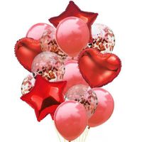 Wholesale Party Decoration Multi Confetti Balloon Rose Gold Helium Ballons Happy Birthday Balloons Boy Girl Baby Shower Supplies