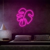Wholesale Other Event Party Supplies Led Neon Sign V Acrylic Board Decoration Light Decor Bedroom Custom Wall Art Romance Wedding Gift