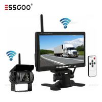 Wholesale Car Video TFT Wireless Truck Monitor Parking Camera Kit High resolution PAL NTSC For Car Truck DVD VCD TV GPS