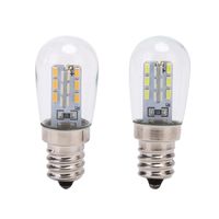 Wholesale Bulbs E12 V LED Light Bulb High Bright Glass Shade Lamp Pure Warm White Lighting For Sewing Machine Refrigerator