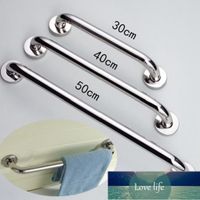 Wholesale 2pcs High Quality Stainless Steel mm Bathroom Tub Toilet Handrail Grab Bar Shower Safety Support Handle Towel Rack