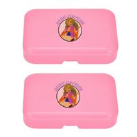 Wholesale Smoking Accessories Pink Girl Series Plastic Cigarette Case Multi Functional Storage and Storages Box