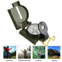 Wholesale Outdoor Gadgets Survival Military Compass Portable Folding Camping Hiking Jeep Waterproof Tool Navigation Equipment