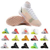 Wholesale Soccer Shoes Mercurial Superfly VIII Pro TF Silver Safari Cleats Spectrum Prism Impulse Renew Dragonfly CR7 Spark Positivity Dream Speed Football Boots