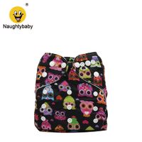 Wholesale Baby Cloth Diapers One Size Adjustable Washable Reusable Nappies for Girls and Boys Pack with Inserts QA