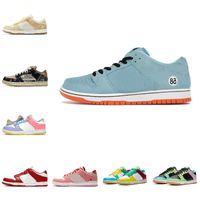 Wholesale High Quality SB Running Shoes For Men Women Sail Club Gulf Free Travis Scotts Coast UNC Black White ACG Terra StrangeLove Abstract Art Trainers Sneakers