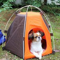 Wholesale Outdoor Camping Pet Tent Bed Portable Indoor Folding Dog Cat Shelter Rainproof Sunscreen Washable Tents And Shelters
