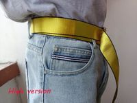 Wholesale Top design cm cm cm yellow white Belts for mens womens Canvas Waist Adjustable Unisex Strap Long off Fashion men women belt with Full set of labels AAAAA