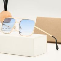 Wholesale lunettes new fashion sunglasses for men black brown clear lenses sports rimless buffalo horn glasses women gold wood with box