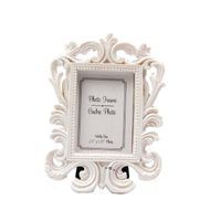 Wholesale NEWVictorian Style Resin White Black Baroque Picture Photo Frame Place Card Holder Bridal Wedding Shower Favors Gift RRE11528