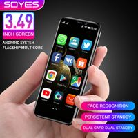 Wholesale Original Soyes S10 H Cell Phones Android G LTE Smartphone Super Mini Telefone GB GB High end Unlocked Face ID Cellphone PK S9 K15