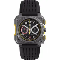 Wholesale Wristwatches BR Model Sport Rubber Watchband Quartz Bell Luxury Multifunction Watch Business Stainless Steel Man Ross Wristwatch