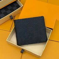 Wholesale Unisex Oliver RFID Wallet Safe Minimalist Front Pocket Articles of Luxury Smooth Leather Comes in a Gift Box For Men and Women