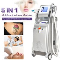 Wholesale Professional IN Nd Yag Laser Tattoo Removal Machine IPL OPT SHR fast hair remove treatments beauty equipment Salon home use