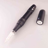Wholesale Black Wireless Permanent Makeup Machine Pen Eyebrow Tattoo Machine With Cartridge