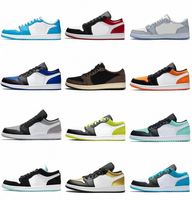 Wholesale 2021 Men and Women Casual Shoes Game Royal Low Court Purple White Red Shadow Glow Bred Gray Black Toe Skateboard Sports Sneakers Size