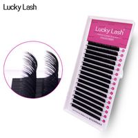 Wholesale False Eyelashes Lucky Lash All Size Individual Eyelash Extension BCD Curl High Quality Mink Classical Cilia