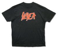 Wholesale Slayer Red Logo Classic Image Mens Black t Shirt New Official Band Merch lt wrchep6