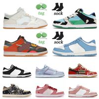 Wholesale Black White Casual Shoes SB Low Scrap o Brown UNC Chunky Syracuse Mens Sports Sneakers Womens Trainers Rose Whisper Scrap Sea Glass Vintage Navy Size