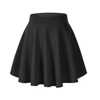 Wholesale Skirts Black White Blue Grey Red Pleated Tutu Spring Summer Casual Skater Skirt For Women Short Mini Faldas Saia Jupe