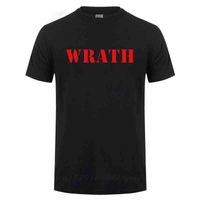 Wholesale Limited Wrath Natural Selection Printed t Shirt for Men Male Cotton Short Sleeve Streetwear o Neck Funny T shirt Tshirt