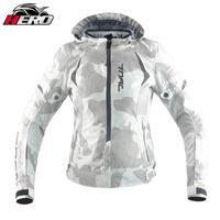 Wholesale Motorcycle Apparel TNAC Women s Jacket Ladies Suit Protective Riding Raincoat Safety Clothes Fall Winter