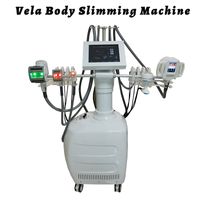 Wholesale Ultrasonic Cavitation Body Slimming Machine Vela Cellulite Removal Vertical Equipment Vacuum Roller Massage Easy To Operate