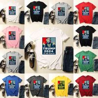 Wholesale TRUMP I WILL BE BACK T shirt XS XL Plus Size Designers Tshirts Summer Unisex Sports Tee Sweat Tops US President Election Clothing Tiktok NEW
