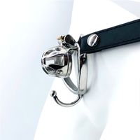 Wholesale Stainless Steel Ring Sex Small Cock Cage Male Chastity Devices Belt Penis Plug BDSM Adult Game Erotic Toys For Man