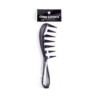 Wholesale Big tooth comb men s plastic big back hair comb three dimensional handle curve salon comb