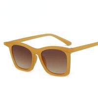 Wholesale Sunglasses Vintage Plain Glasses Simple Big Frame Square Men And Women Trend Po Vacation For Young Girl UV400