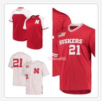 Wholesale Baseball jerseys Nebraska Huskers Vapor Elite Two Button Jersey Custom Men Women Youth College Stitched Game Player Limited Embroider Sports Wear