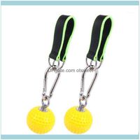 Wholesale Balls Equipments Fitness Supplies Sports Outdoors1 Pair Climbing Training Hanging Rings Hand Grip Strength Exerciser1 Drop Delivery X
