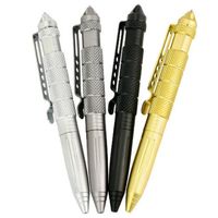 Wholesale Tactical Pen Self Defense Supplies Simple Package Tungsten Steel Security Protection Personal Defense Tool Defence EDC Anti skid Portable