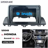 Wholesale 2 Din Inch Car Radio Fascia Panel Frame for HONDA Accord th Installation DVD GPS Mp5 Plastic Dash Mount Kit