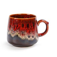 Wholesale Creative Retro Mug Ceramic Tea Cup Coffee Handmade Pottery Cups Business Gift ml