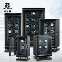 Wholesale Watch Boxes Cases High End Wood Winders Fashion Automantic Self Winding Mechanical Winder Storage Display Gift